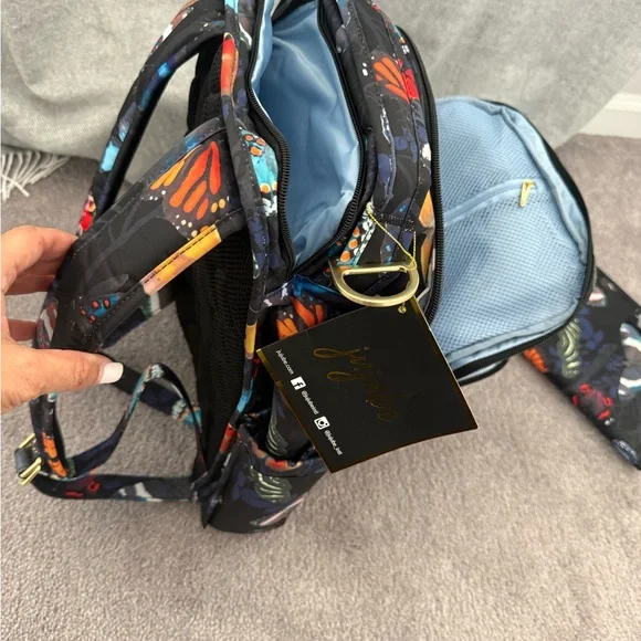 Jujube Butterfly Print Backpack - Picture 8 of 16